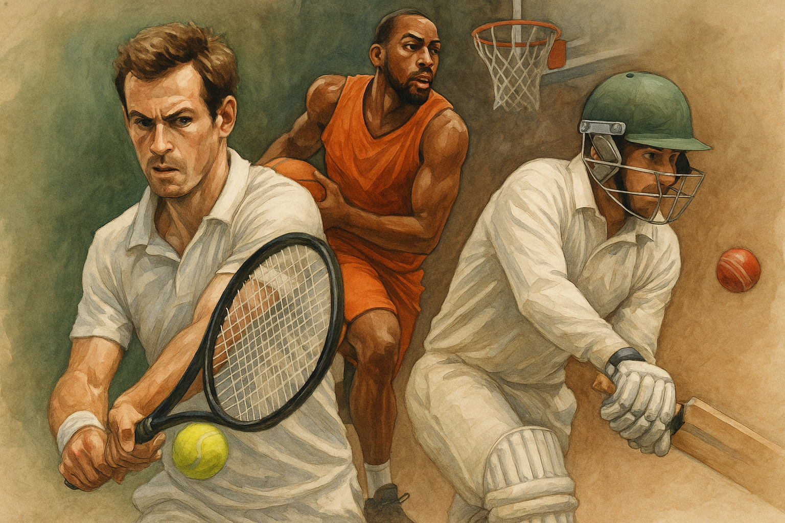 Kubashiri michezo mingine (tenisi, basketball, cricket): mikakati tofauti