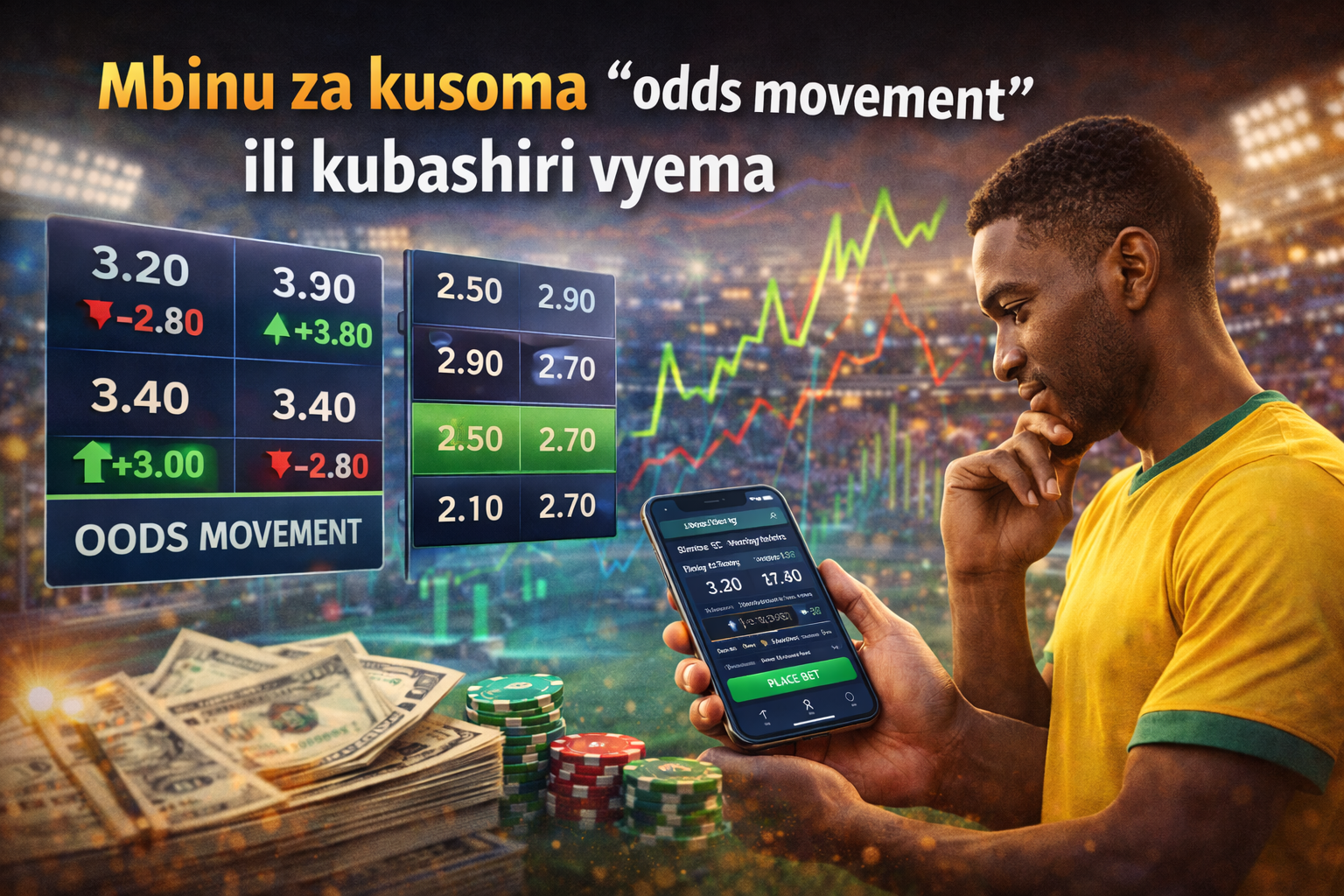 Mbinu za kusoma “odds movement” ili kubashiri vyema