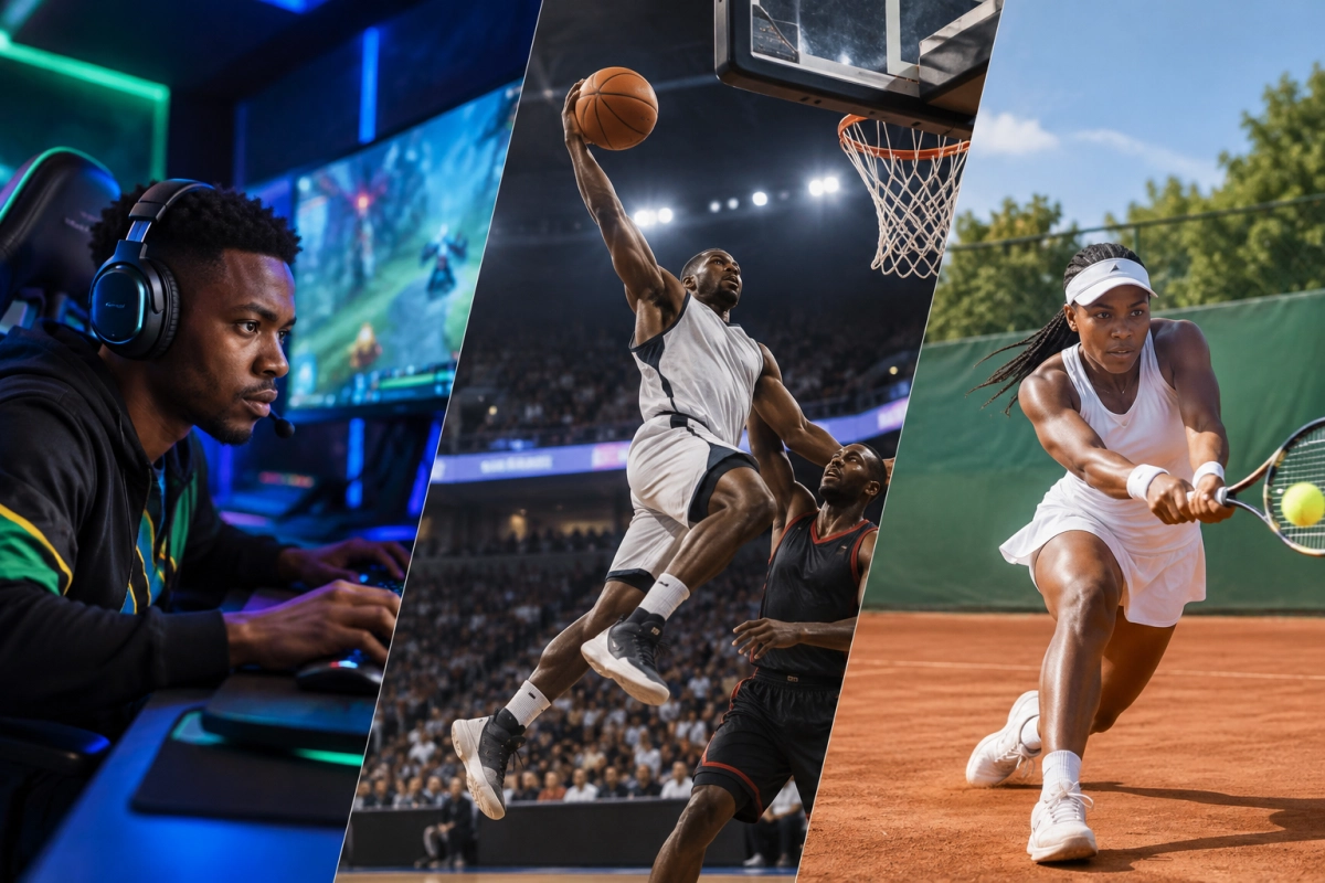 Masoko ya Kubashiri Nje ya Soka: Esports, Mpira wa Kikapu na Tenisi kwa Mbashiri wa Kitanzania